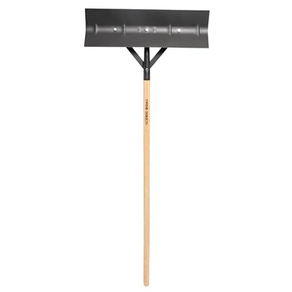 SCENIC ROAD Farm & Ranch Scraper Tool – Heavy Duty Ice Scraper with 24" Reversible Blade & 58" Handle Floor Scraper – Metal Scraper for Driveway Ice, Barn, Paint or Wood – Made in USA (Model SR24) - size: 24-inch Steel