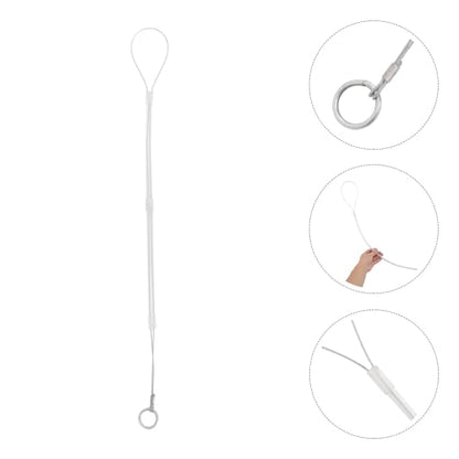 balacoo Pig Birthing Assistance Tool with Ergonomic Handle and Adjustable Wire for Safe Sow Livestock Equipment 30.70X20.07X1.57In