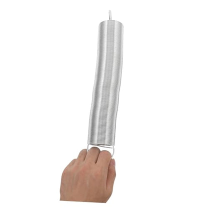 HEMOTON Door Handle Spring Tension Springs for Fence Tension Livestock Fence Spring Fence Tension Springs Electric Fence Spring Gates Replacement Tension Springs Silver Stainless Steel