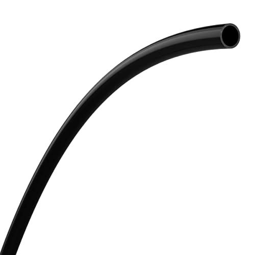 Alpine Corporation 1/2 Inch Inside and 3/4 Inch Outside Diameter by 100 Feet Long PVC Tubing for Ponds, Fountains and Waterfalls Circulations, Black - size: 1/2" I.D. x 3/4" O.D.