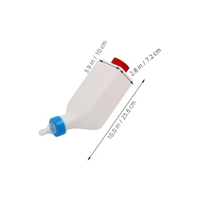 Toyvian Machine Pig Feeding Bottle Small Animal Milk Drinker Goat Bottle Livestock Effortless Pet Care