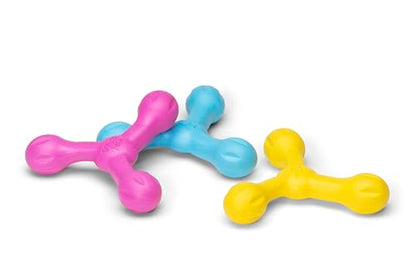 WEST PAW Zogoflex Air Skamp Tug-of-War Stick Dog Chew Toy – Hollow, Squishy Interactive Toy for Dogs, Puppies – for Chewing, Catch, Carry, Fetch, Dishwasher Safe, Latex-Free, Large 8.5", Hot Pink - color: Hot Pink