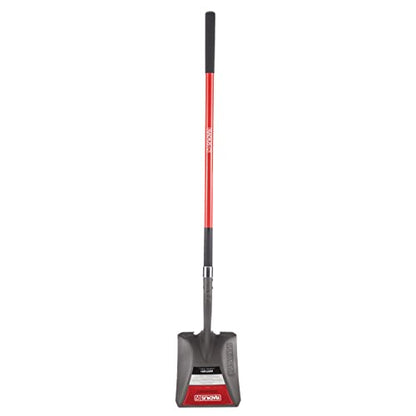 Radius Premium Heavy Duty Steel Square Point Shovel, 58" Handle - style: Long-Handle, Square Point