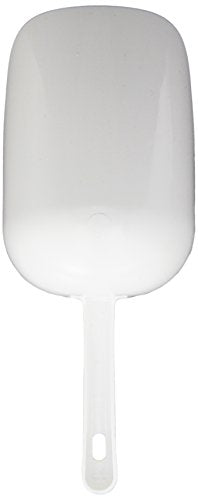 Little Giant® Plastic Feed Scoop - Stackable Plastic Farm Scoop with Sturdy Grip (1 Pint) (Item No. 89) - Multi Use for Pet Food, Ice, and Salt - Made in USA