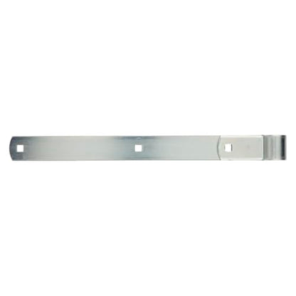 National Hardware N168-336 Gate Strap Hinge 16 in Zinc-Plated WeatherGuard Protection for Wood Fence Gates Outdoor Farm Gate Hardware Metal Strap Hinges Hot-Rolled Steel - size: 16 Inch x 3/4 Inch