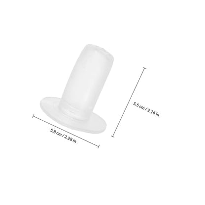 5pcs Silicone Calf Nursing Nipples Replacement Milk Feeding Bottle Accessories for Young Animals Efficient Feeding Design Pet Supplies