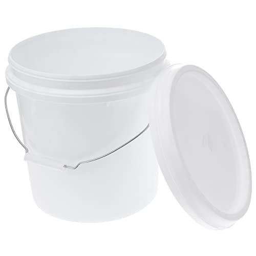 Food Grade Plastic Bucket with Lid Sealable Storage Container for Dry Liquid Products for Pet Food Livestock Feed and More