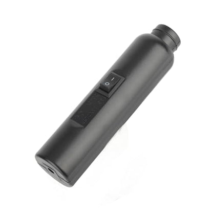 LED Light Egg Candler Tester Auto Mini Lighting Incubator for Experiment Exclusive ABS Material Black 15 x 3.5 x 3.5cm