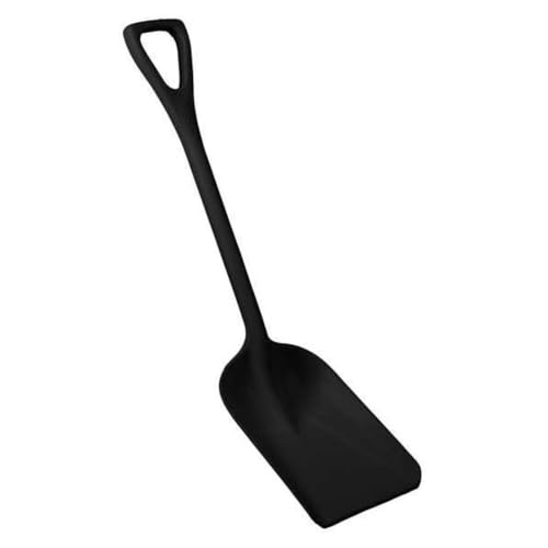 Remco Hygienic Square Point Shovel, Polypropylene Blade, 23 1/2 in L, Black 69819-1 Each - color: Black, size: 10 inch Blade