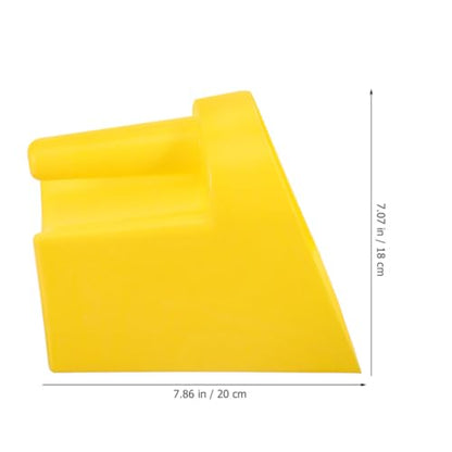 Yardwe Ergonomic Handle Plastic Scoop Multi-purpose Feeder for Livestock Feed