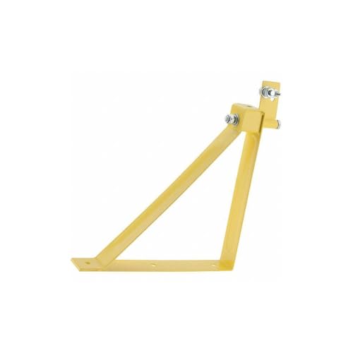 PRO SOURCE Yellow Wall Mount Bracket Kit for Industrial Air Circulator Fan Head: fits 24" to 30" Fan Head - style: Yellow: 24" to 30"