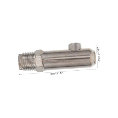 BESPORTBLE Anti-Splash Stainless Steel Pig Waterer Nozzle Durable Automatic Drinking Dispenser for Livestock for Farm Use Easy to Install and Portable Nipple Waterer for Pigs