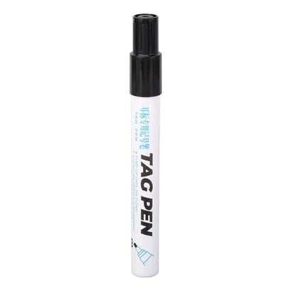 Pig Cow Mouton EORE Label IMPERPRUEBA PANTRATION Strong Permanent Black Ink Marker, Portable Plastic, Ideal for Agricultural Equipment