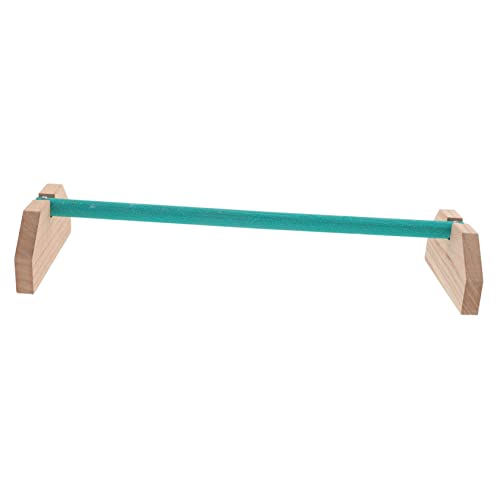 Mipcase 2pcs Wooden Chicken Perch Stand Natural Wood Roosting Bar for Chickens and Birds Playground Toy for Coop Brooder Safe and Smooth Design for Secure Resting