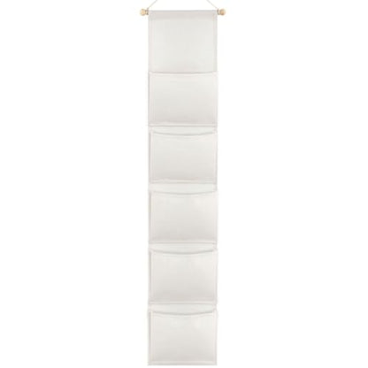 RUNROLE 8 Inch Narrow Fish Extender to Right Fit the Cabin Door - 1, 2, 3, 4, 5 Pocket, Blank White for Easy Customization, 2026 &2027 FE for Gift Exchanges and Pixie Dust - size: 5 Pockets