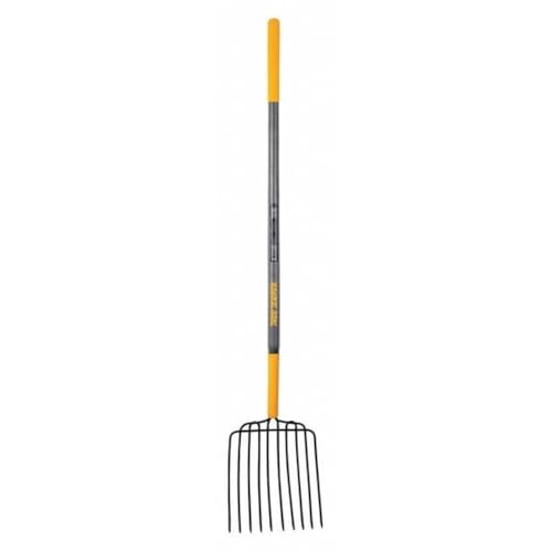 True Temper Ensilage Fork,10 Tines,Wood Handle 28124GR - 1 Each - style: Hardwood Handle Bedding Fork