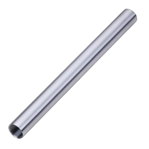 CONSTELLAR 304 Stainless Steel Pipe Nipple-3/4" NPT Female x 3/4" NPT Female Threaded Fitting 16 Inch (400mm) Length 3mm Wall Thickness Heavy Duty Seamless Pipe Nipple for Water Gas Oil fluid (1 Pack) - size: 3/4" NPT Female x 3/4" NPT Female, style: 400m