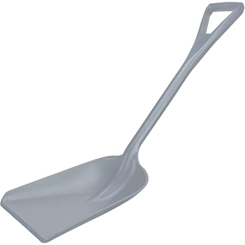 SPARTA 41076EC23 Plastic Sanitary Shovel, Food Safe Plastic Shovel For Commerical Kitchens, 11 Inches, Gray - color: Gray, size: 10" x 13.75" Scoop