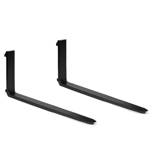 Titan Attachments 60in Pallet Fork Blades, Class 3 Pallet Forks And Accessories, Rated 6,000 LB - color: Class 3, size: Pallet Fork Length: 60"