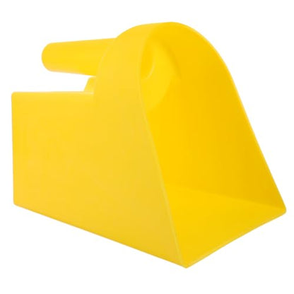 Yardwe 2pcs Feeding Shovel Thickened Scoop for Livestock Ergonomic Handle and Easy Farm Food Supplies Multi-use Poultry Feeding Tool