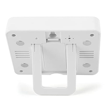Digital Indoor Outdoor Temperature Monitor with LCD Display, Refrigerator Thermometer, Min Max Record, Alarm Function