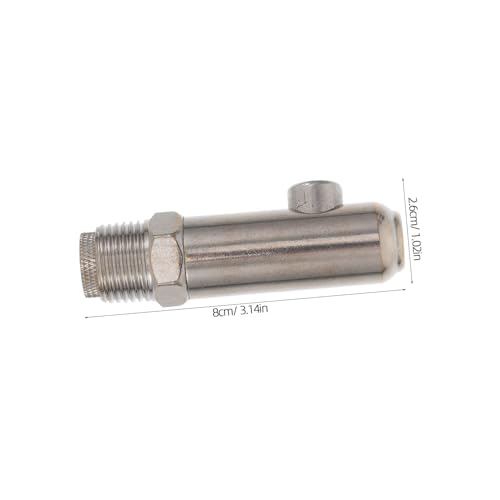 BESPORTBLE Stainless Steel Pig Waterer Nipple Dispenser Splash Design for Clean Drinking Automatic Water Feeder for Livestock Farms and Piglets