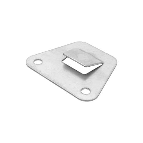 Fan Mounting Brackets, Solid Steel, Silver-8Pcs | Easy to Install with Included Screws and Anchors, Wall Fan Supports Rack for Oscillation Fans