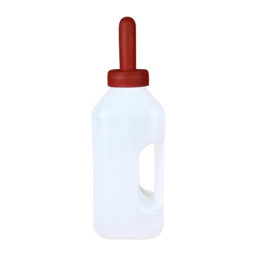 Large Capacity Calf Feeder Feeding Bottle with Ergonomic Handle Leakproof Long Nipples Milk Bottle for Farm Livestock