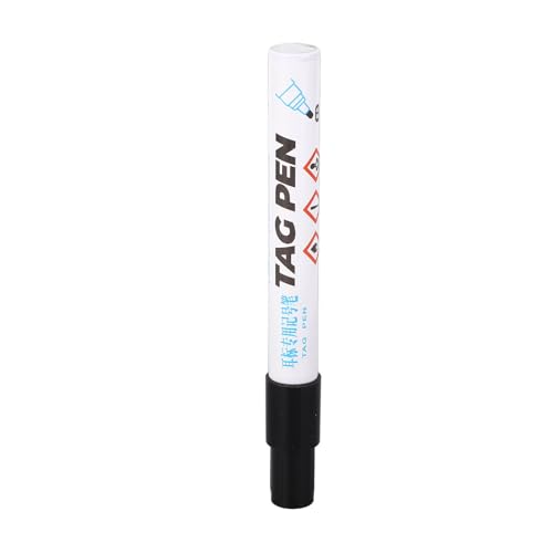 Ear Tag, Stron Etration Cattle Tags Black Pen Waterproof Stron Etration Markers MarkinPortable for Pig Cow Sheep Horse Donkey Marking Portable