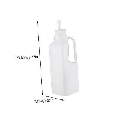 HEMOTON 850ml Silicone Sheep Nursing Bottle for Calves and Piglets Veterinary Feeding Supply Replacement Nipples for Livestock