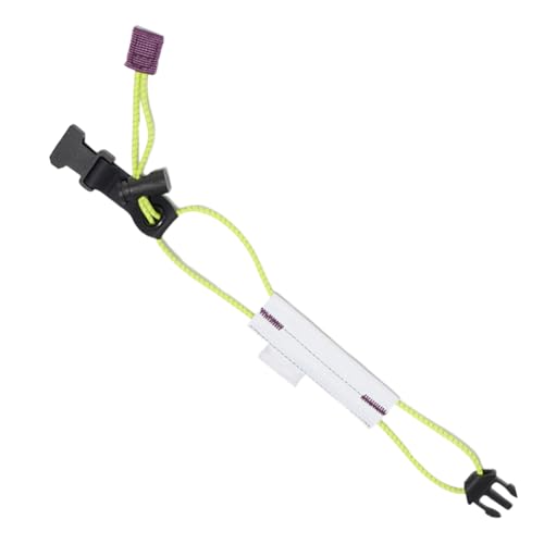 Cycling Pants Strap - Ankle Girdle | Adjustable Elastic Cycling Accessory, Reflective Daily Use Straps for Biking Cuff for Running, Walking, Jogging - color: fluorescent green