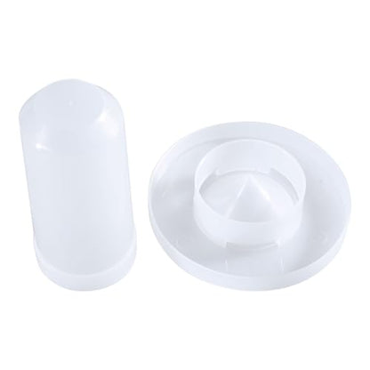 Chicken Poultry Feed Bucket Outdoor Practical Bird Feeder Drinker and Water Dispenser - color: B
