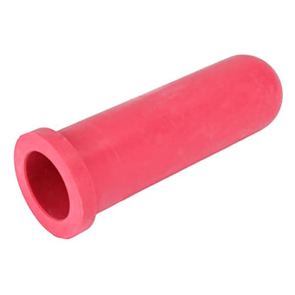 Alomejor Livestock Pacifier Milk Feed Bucket Rubber Nipple Valve for Cattle Sheep Horses Donkeys, Food Grade, Soft and Pliable for Farm Animal Feeding (MP76+MP76A Calf Pacifier with Valve) - size: MP76+MP76A calf pacifier with valve