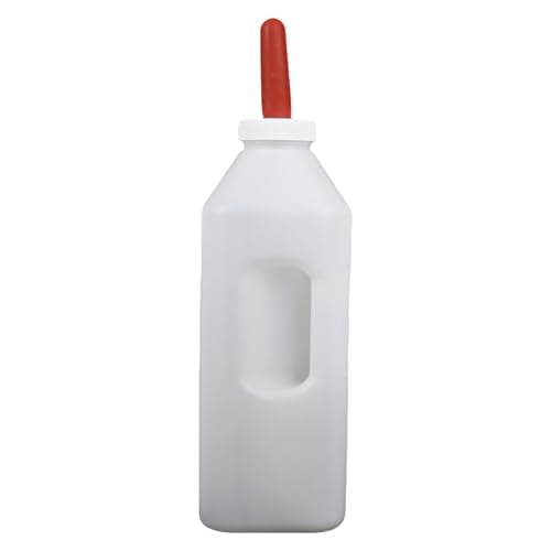 Calf Feeding Calf Bottle 1-5L Capacity Milk Feeders with Handle and Silicone Nipple for Easy Nursing - 3 Liters - color: 3 Liters