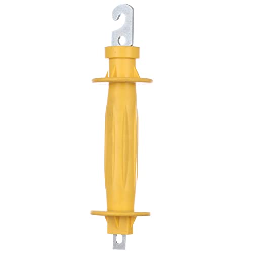 Yellow Rubber Insulated Handle, 5PCS Rubber Gate Handle, Electric Fence Spring Gate Handle for Electric Fence