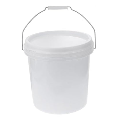 BESTOYARD Food Grade Seal Bucket with Lid Airtight Plastic Storage Container for Pet Food Livestock Feed More Multi Purpose Bucket with Hand Grip for Easy Carrying