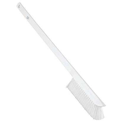 Vikan 41975 Ultra-Slim Cleaning Brush with Long Handle, 23.62" Medium, White - color: White