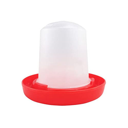Baby Chick Feeder Waterer 0.35Lbs Chicken Feeder 5.4 Ounce Chicken Waterer Small Birds Poultry Feeding Equipment Kit Chick Waterer And Feeder Baby Chick Waterer Jar For Brooder No Drown Small No