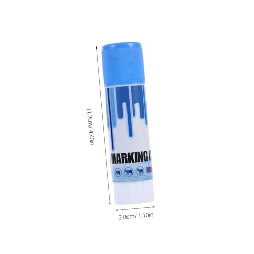 Abaodam 5Pcs Farm Marking Crayons Water Resistant Identification Pens for Pigs Cows Goats Smooth Application for and Treatment Markings and Distinct