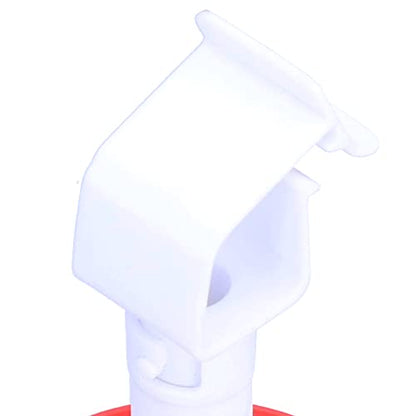 Yosoo Chick Water Drinker 10Pcs Poultry Drinking Cups 360-Degree Watering System with Adjustable for Chicks Square Tube