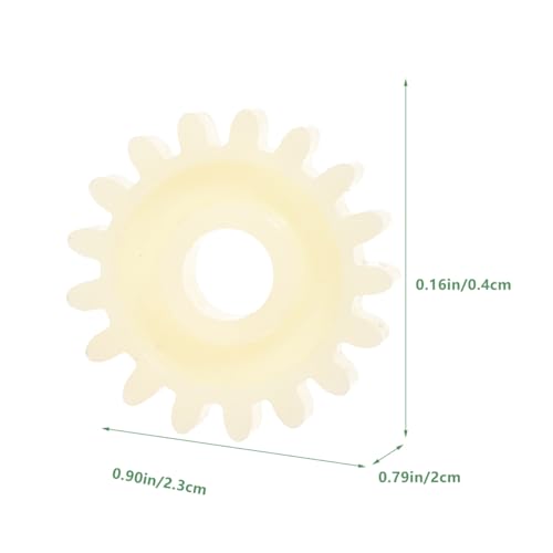 Abaodam 10pcs Incubator Gear for Turning Engine Reversible Gear Wheels Essential Incubator Accessories for Chickens and Quails Easy Installation Low Noise Farming Equipment