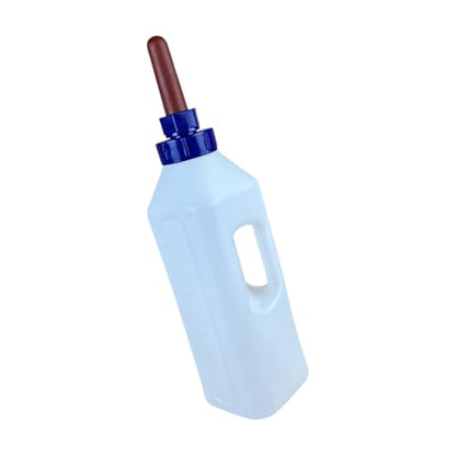 Large Capacity Livestock Milk Container Feeding Bottle with Leakproof Nipple Easy Refilling Mouth for Fawns Nursing - style: 3 liter capacity