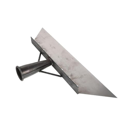 Kisangel Manganese Steel Livestock Manure Scraper Shovel for Farm Cleaning 38cm Multifunctional Feces Scraper Tool for Barn and Chicken Coop Maintenance