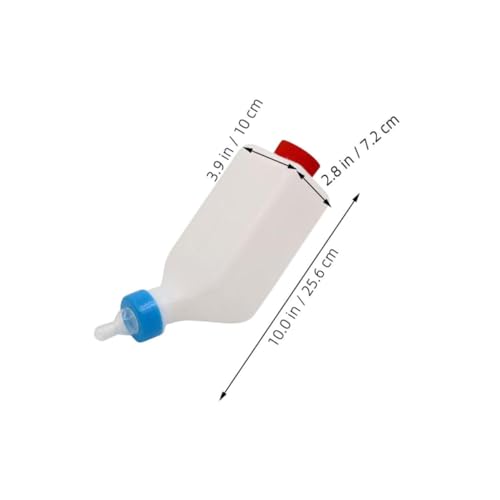 Kisangel Pet Feeding Machine Pig Nursing Bottle Lamb Feeding Bottle Easy to Use Livestock Drinkers