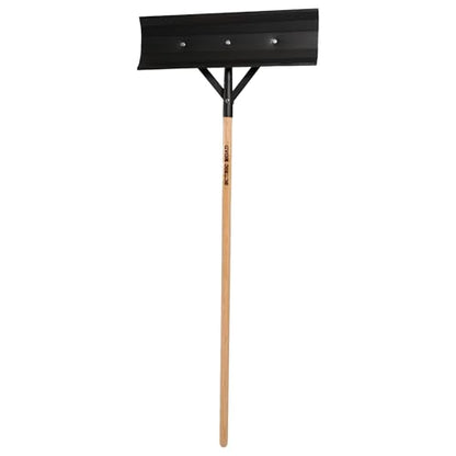 SCENIC ROAD Farm & Ranch Scraper Tool – Heavy Duty Ice Scraper with 24" Reversible Blade & 58" Long Handle Scraper – Poly Scraper for Driveway Ice, Barn, Paint or Wood – Made in USA (Model SRP24) - size: 24-inch Poly