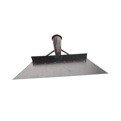 GALPADA Heavy Duty Manganese Steel Farm Scraper Shovel 32cm for Livestock Manure Cleaning, Multipurpose Pig and Chicken Manure Removal Tool for Barn and Pasture Maintenance