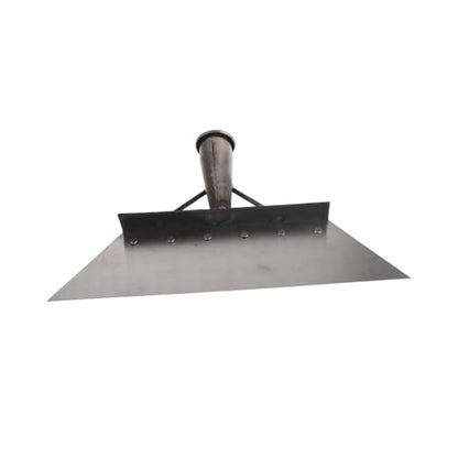 GALPADA Heavy Duty Manganese Steel Farm Scraper Shovel 32cm for Livestock Manure Cleaning, Multipurpose Pig and Chicken Manure Removal Tool for Barn and Pasture Maintenance
