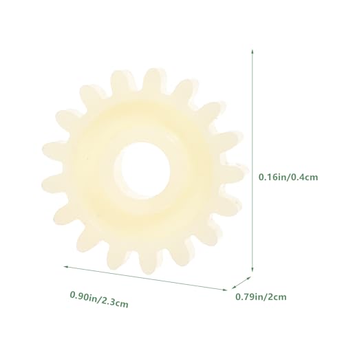 iplusmile 10Pcs Incubator Gears 0.90 Inch Egg Turner Motor Replacement Parts for Poultry Farming Equipment Diy Egg Hatcher Repair Accessories
