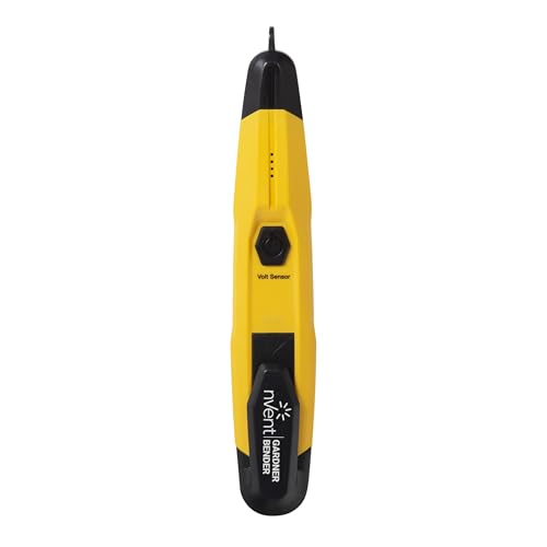 Sperry Instruments VD6508 Detector with Flashlight,cETLus Listed Lifetime, Warranty, 1, 5 Clams/Master Non-Contact Voltage Tester, Yellow