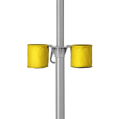 Wondershade Ultimate Portable Sun Shade Umbrella – Lightweight Adjustable Outdoor Patio & Beach Umbrella with Tripod Base (Yellow) - color: Yellow